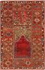 Antique Central Anatolian Kirsehir Prayer Rug 5 ft 6 in x 3 ft 6 in (1.67 m x 1.06 m)