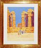Eleanor Parke Custis(1897-1983), View of the Temple at Karnak, Egypt
