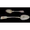 William Bateman Sterling Spoon and Irish Sterling Tablespoon