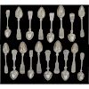 American Coin Silver Spoons