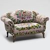George II Style Mahogany and Needlework Sofa