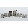Pewter Mugs and Pitchers
