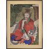 Chinese Painting on Silk, Man and Tiger