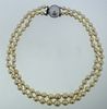 SOUTH SEA PEARL DOUBLE STRAND NECKLACE