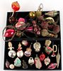 Assorted Vintage Figural Christmas Ornaments