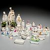 Large collection Victorian figurines & fairing