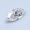  GIA 0.60CT Marquise Cut Loose Diamond I Color VS2 Clarity 