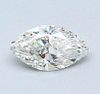 GIA 0.53CT Marquise Cut Loose Diamond I Color VVS2 Clarity 
