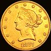 1877-CC $10 Gold Eagle UNCIRCULATED