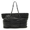 CHANEL MATELASSE RUCHED LEATHER TOTE BAG
