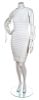 A Chanel White Sleeveless Dress, Size 38.