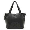 CHANEL HERE MARK LEATHER TOTE BAG