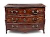 * A Louis XV Provincial Walnut Commode Height 32 x width 47 x depth 29 inches.