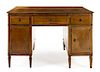 * A Continental Parquetry Bureau Plat Height 33 x width 50 x depth 29 inches.