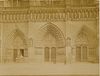 Unknown (19th), Portal of Notre Dame Cathedral, Paris, around 1880, albumen paper print
