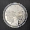 1996 P American Eagle 0.999 Silver Proof in Display Case