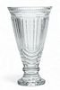 Waterford (Irish) 'Cliffs of Moher' Cut Crystal Vase, H 13.25" Dia. 7.5"