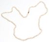 Freshwater Pearl & 14K Strand Necklace