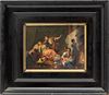 After Gianbettino Cignaroli (Italian, 1706-1770) Oil on Panel, 19th C., "The Death of Rachel", H 6" W 8"
