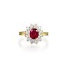 Tiffany & Co. Ruby and Diamond Ring