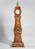 Louis XV-style Bronze-mounted Marquetry Tall Case Clock