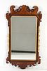 Antique Chippendale Giltwood Mahogany Mirror