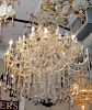 Large scale Maria Teresa crystal chandelier