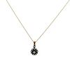 18kt Gold Pendant Necklace with Diamonds