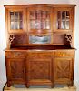 Art Nouveau style buffet with beveled glass