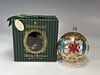 WATERFORD HOLIDAY HEIRLOOMS NOSTALGIC COLLECTION 1999/2000 BALL IN BOX