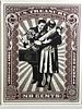 SHEPARD FAIREY PROUD PARENTS SIGNED NUMBERED SCREEN PRINT