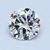 GIA - Certified 0.38CT Round Cut Loose Diamond G Color VS2 Clarity 