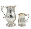 Two Tiffany & Company Sterling Silver Handled Pieces to Include Pitcher and Mug