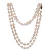 Cultured Pearl, Sterling Silver Necklace