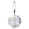 Karl Springer Style Stacked Lucite Table Lamp