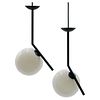 Pair of IC S Pendant Lights by Michael Anastassiades for Flos