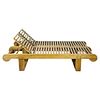 Teak Chaise Lounge Chairs/Benches by Kipp Stewart Design for Summit Furniture