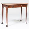 George II Style Mahogany Small Desk