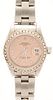 Ladies' Rolex Oyster-Date Stainless & Diamond Wristwatch