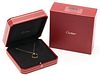 18K Cartier "Juste un Clou" Gold & Diamond Necklace