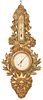 French Carved Giltwood Barometer