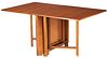 After Bruno Mathsson "Maria" Style Drop-Leaf Table