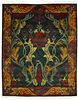 William Morris style "English Garden" rug by Stickley; Approx. 10' x 8'