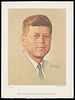 Norman Rockwell Signed John F. Kennedy Portrait, 1976