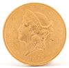 1899 Liberty Head $20 U.S. Gold Coin