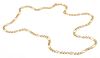 14K Gold Figaro Chain Necklace