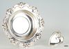 Gorham Chantilly Sterling Silver Bowl plus Heart Shaped Ring Tray