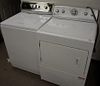 Maytag washer and electric dryer.