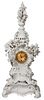 Furstenberg Blanc de Chine Porcelain Mantel Clock with Base