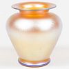 Iridescent Glass Vase, Probably American